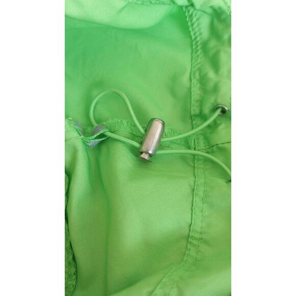 Nike Running Windbreaker Jacket Womens SZ Small Reflective Lime Neon Green - Picture 10 of 10